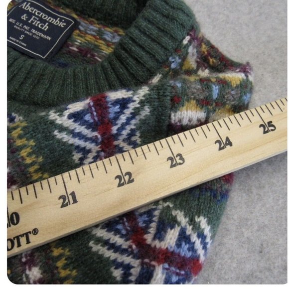 Abercrombie & Fitch Multicolor Crew Neck Sweater - Picture 9 of 10